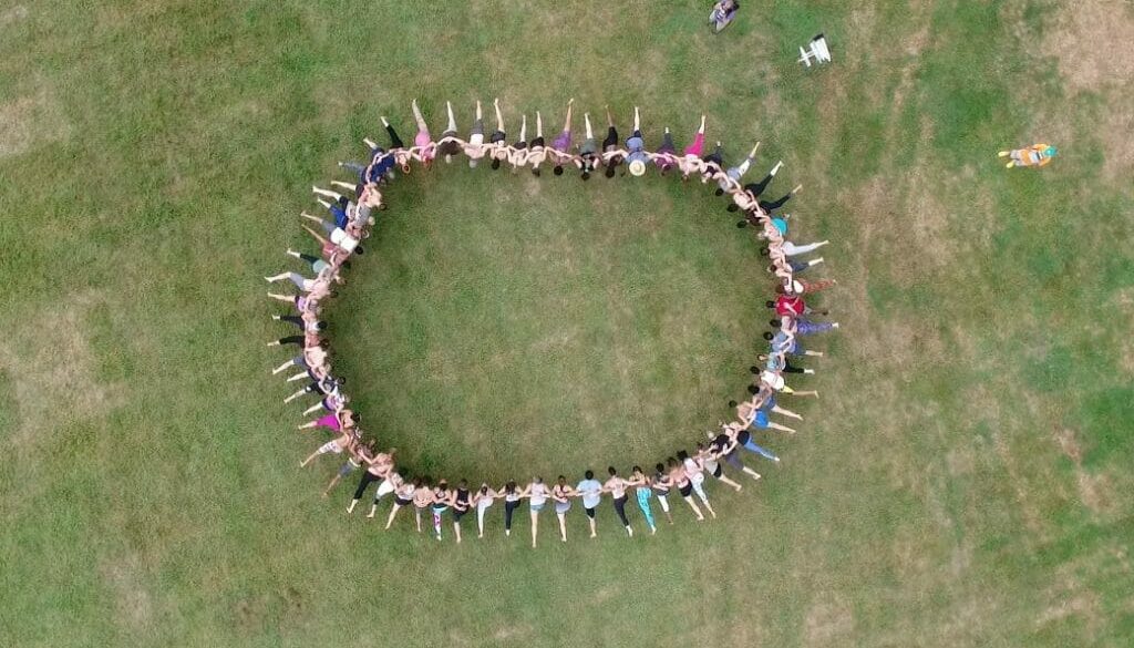 Drone shot-Hawah class at Shensara-2017